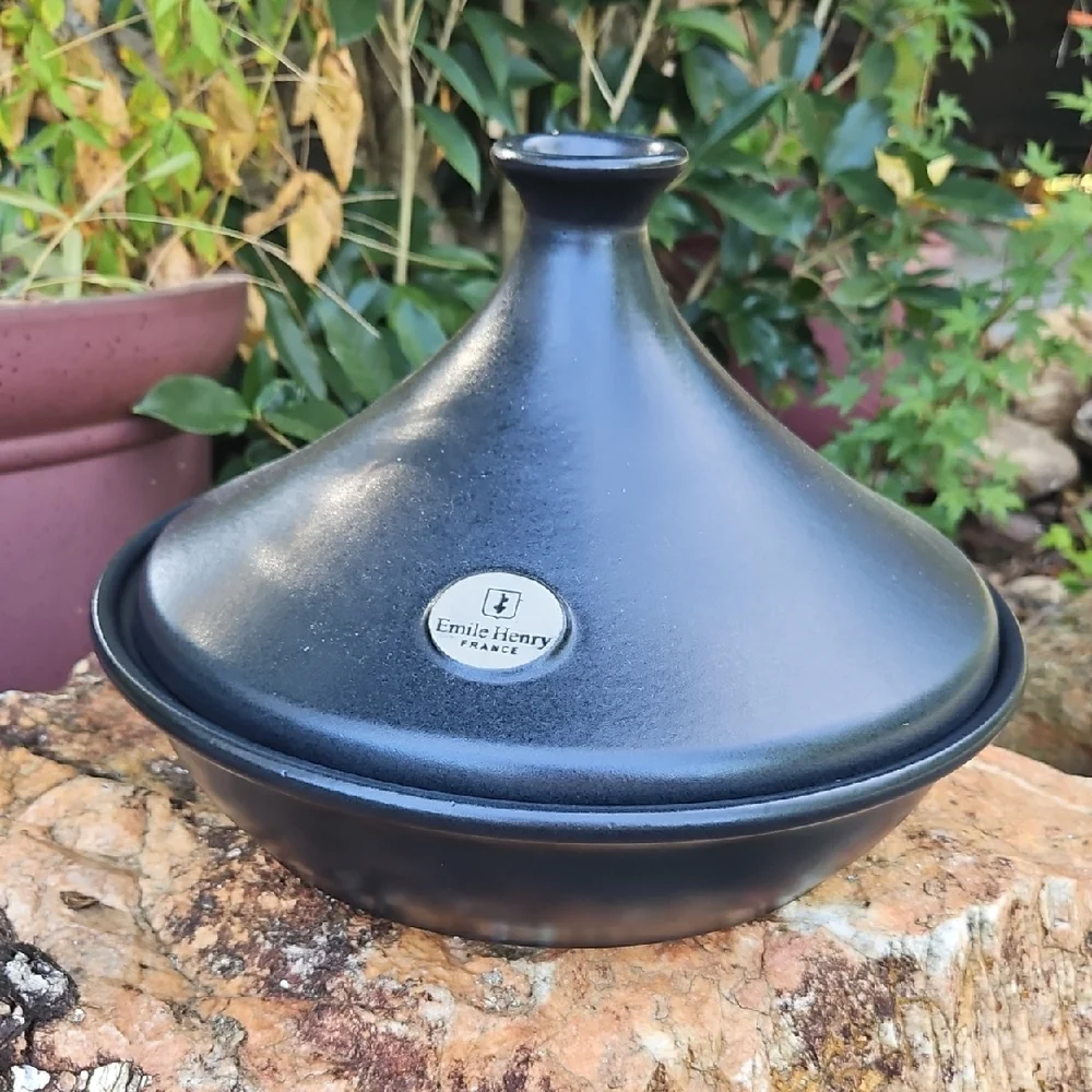 Black Ceramic Tagine - Durable French Cookware